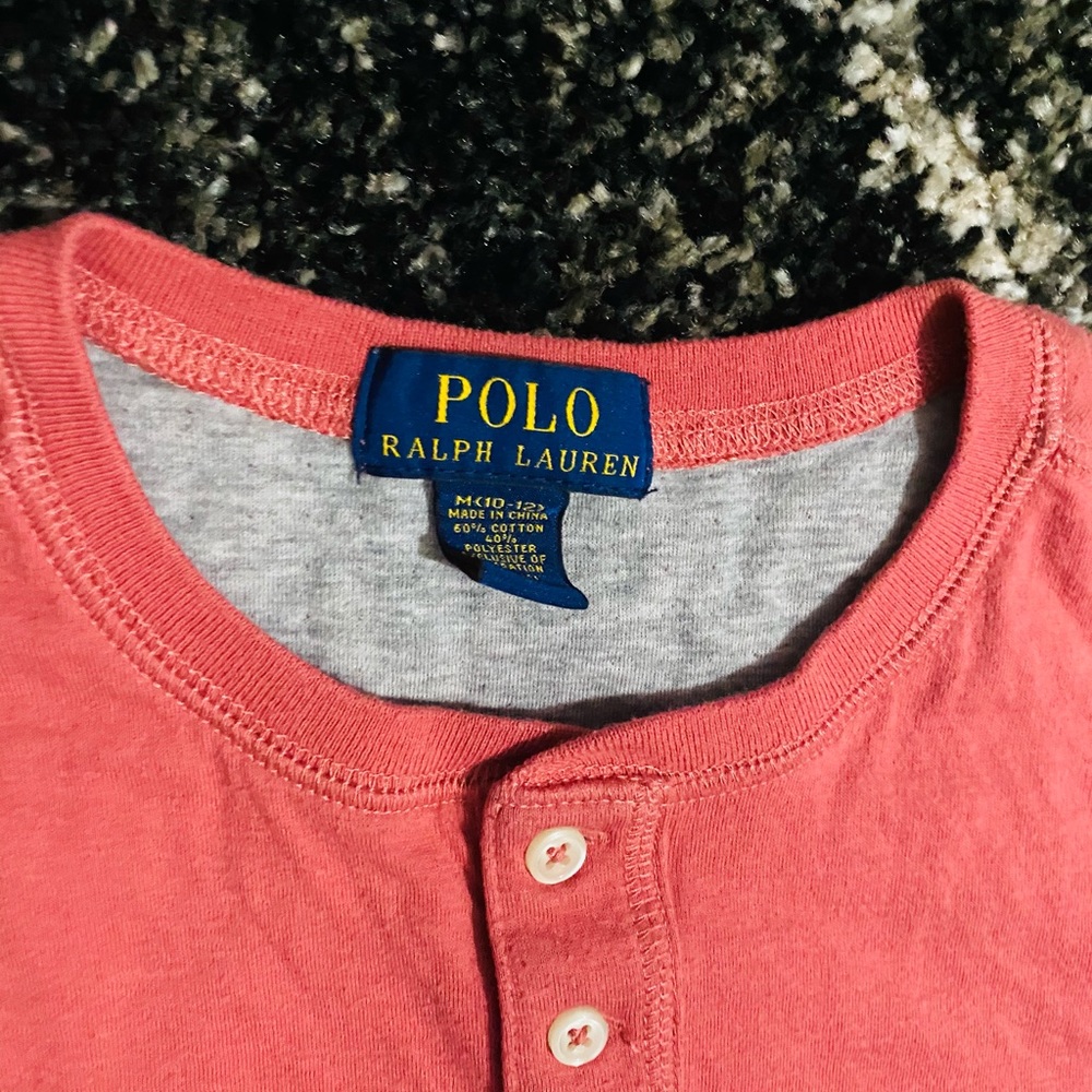 Boys polo long sleeve